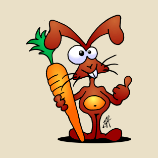 Rabbit with a carrot T-Shirt