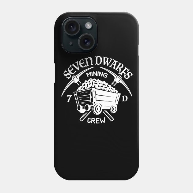 Seven Dwarfs Mining Crew - Dark Phone Case by TheDIS