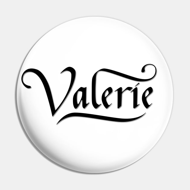 Name Valerie Pin by oleo_graphy