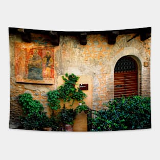 Medieval house in Trevi Tapestry