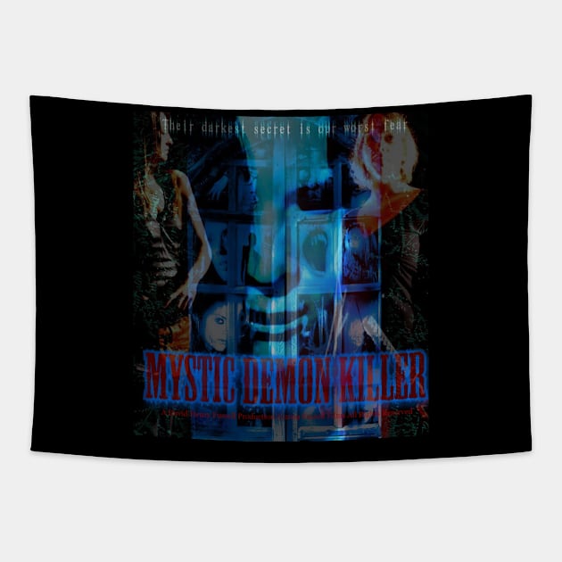 Mystic Demon Killer Third poster Tapestry by Fussell Films