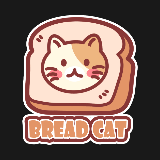 Bread Cat,Cat Foody by LycheeDesign