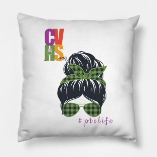 CVHS PTO LIFE GREEN KERCHIEF AND SUNGLASSES Pillow