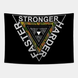 harder stronger faster Tapestry