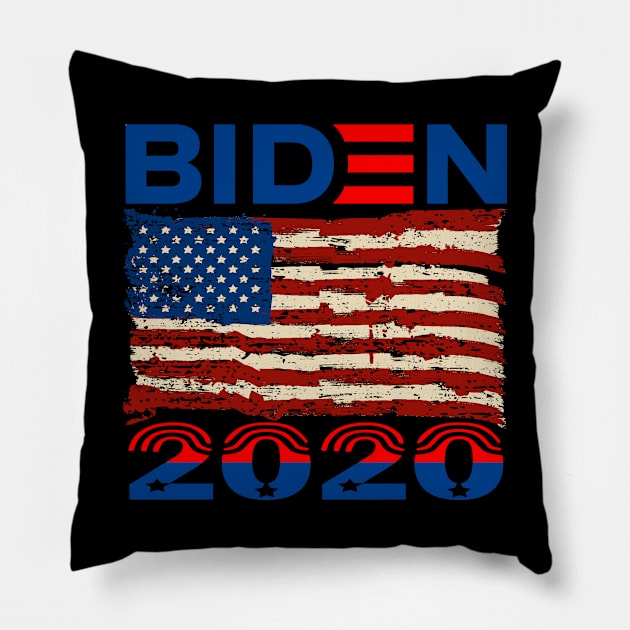 Biden Harris president 2020 5 Pillow by medo art 1