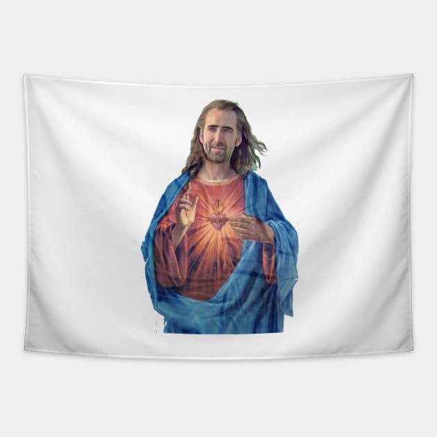 Jesus even Tapestry by ghjura