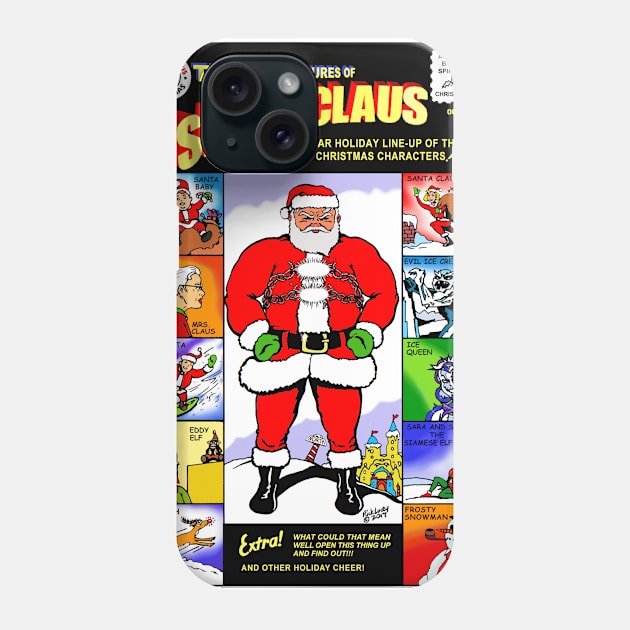 Santa Claus Comic Cover Phone Case by RickLucey