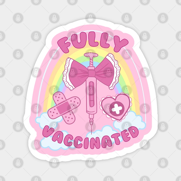 Fully Vaccinated Magnet by Dreffdesigns