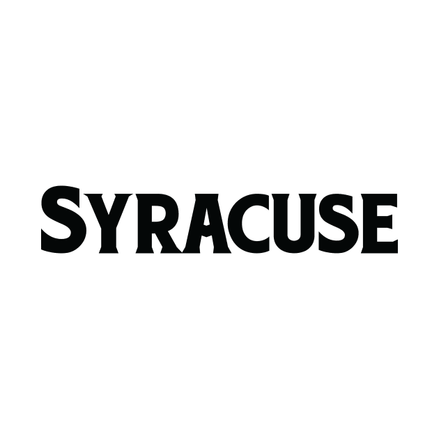 Syracuse New York Raised Me by ProjectX23Red