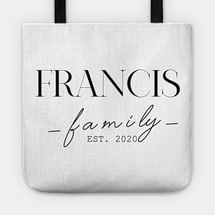 Francis Family EST. 2020, Surname, Francis Tote