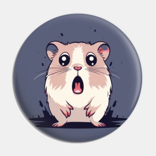 Scared Hamster Meme, funny tshirt, gift present ideas Pin