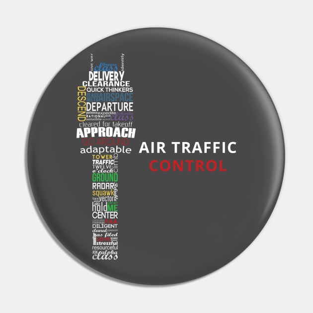 Air Traffic Controller Pin by AddictingDesigns