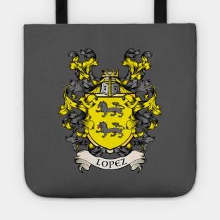 Lopez coat of arms Tote