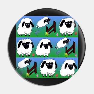 Playful sheep 2 Pin