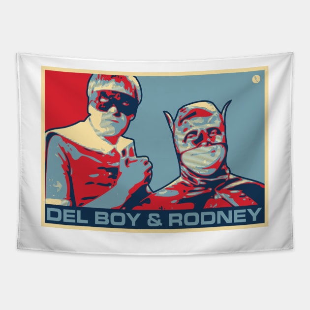 Del Boy & Rodney Tapestry by DAFTFISH