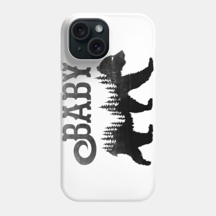 Baby Bear (Black) Phone Case