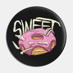 Sweet Bones Donut Pin