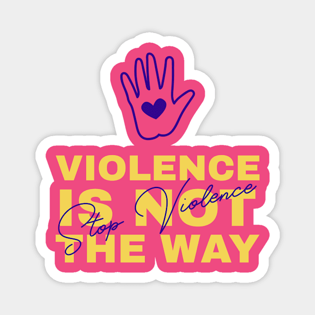 domestic violence awareness Magnet by Tip Top Tee's