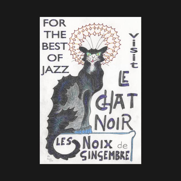 Le Chat Noir Best of Jazz by MrTiggersShop