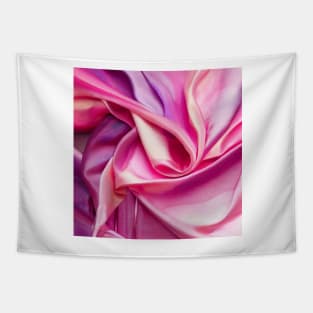 Pink Silk Fabric #1 Tapestry