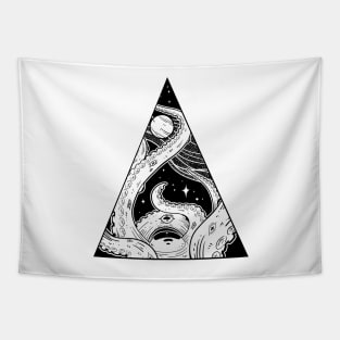 Mystic triangle Tapestry