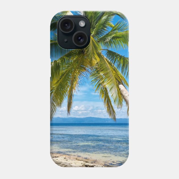 Panaraga Beach, Barobo, Surigao del Sur, Mindanao, Philippines Phone Case by Upbeat Traveler