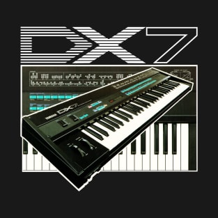 DX7 Digital Synthesizer T-Shirt