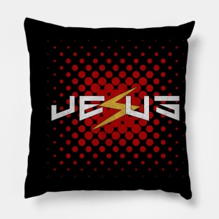 Jesus Streetwear Design - Lightning Bolt Pillow