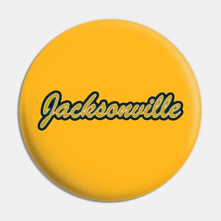 Football Fan of Jacksonville Pin