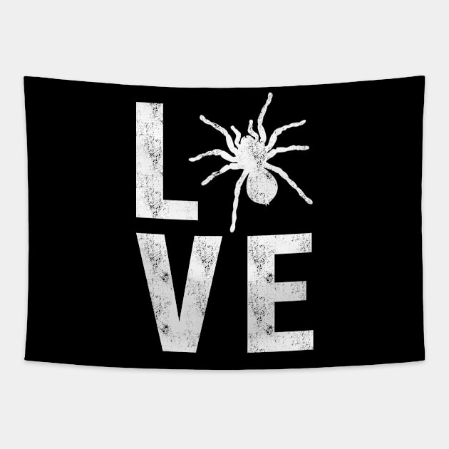 I Love Tarantula Tapestry by Stoney09