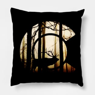 Colorado Flag Elk Hunting Pillow