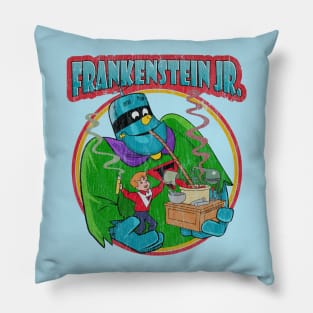 Distressed Retro Frankenstein JR. Pillow