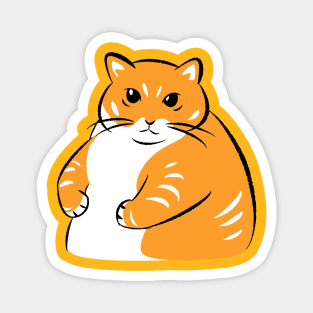 Fat Cat Magnet