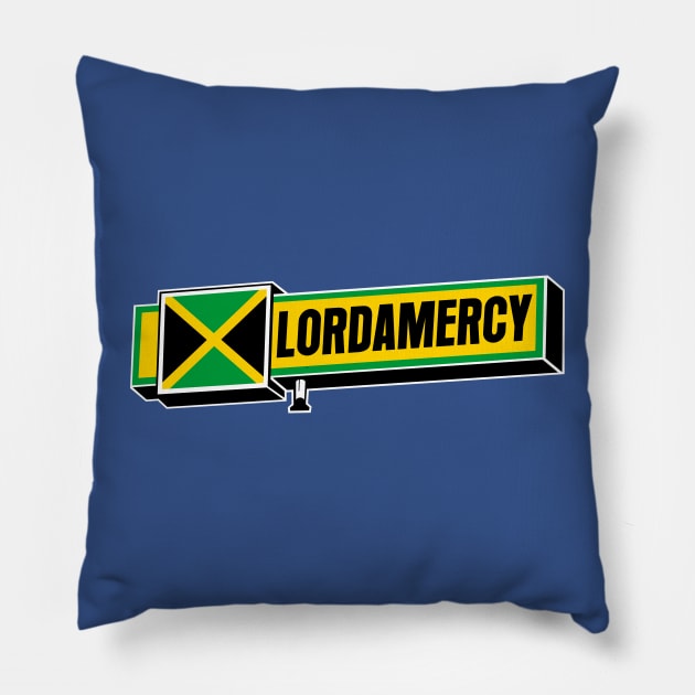 Lordamercy Jamaica Pillow by Nimpsy