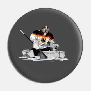 Eishockey Torwart Pin