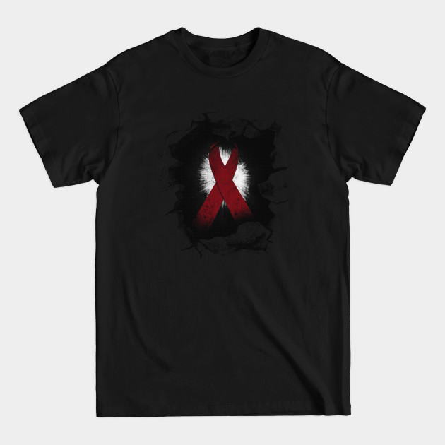 Breakthrough Sickle Cell Awareness Burgundy Ribbon Warrior - Burgundy Ribbon - T-Shirt Breakthrough Sickle Cell Awareness Burgundy Ribbon Warrior - Burgundy Ribbon - T-Shirt