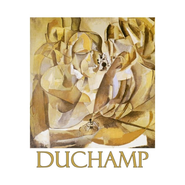 Portrait of Chess Players (1911) by Marcel Duchamp by Naves