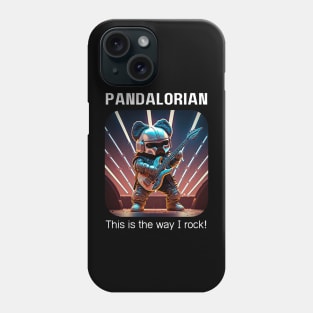 The Pandalorian - Rock is the way! v1 Phone Case