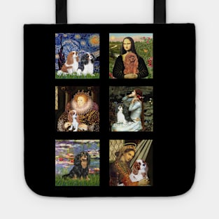 For Art Lovers - a Composite of Cavaliers in Famous Masterpieces Tote