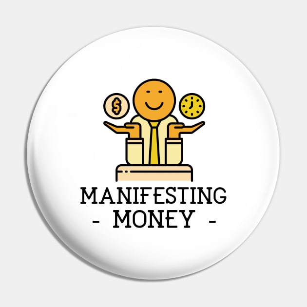 Manifesting Money Pin by Jitesh Kundra