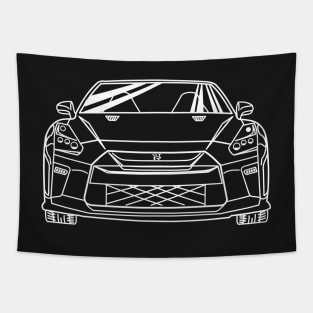 Nissan GT-R sportscar Tapestry