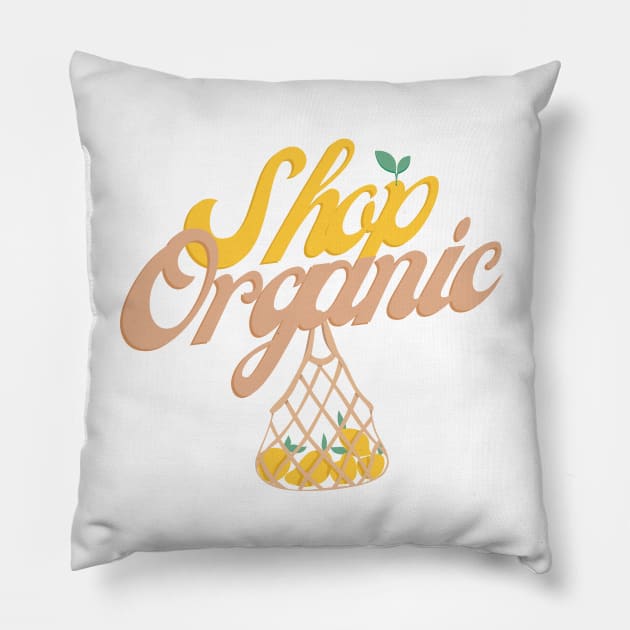 Shop organic Pillow by Lemon Squeezy design 