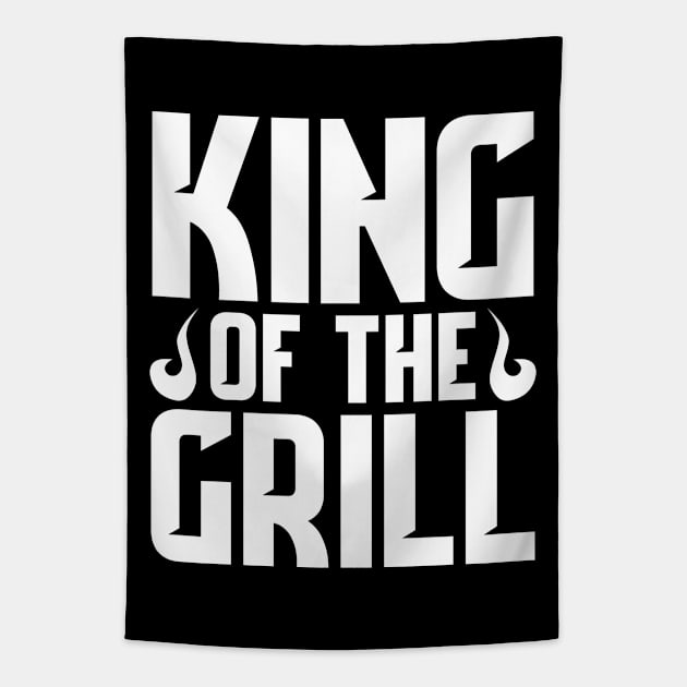 King of the grill Tapestry by colorsplash