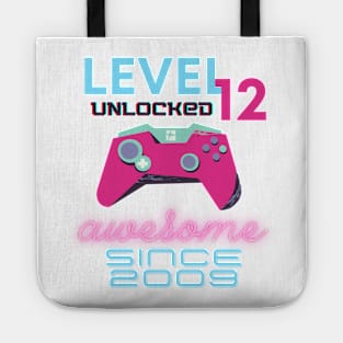 Level 12 Unlocked Awesome 2009 Video Gamer Tote
