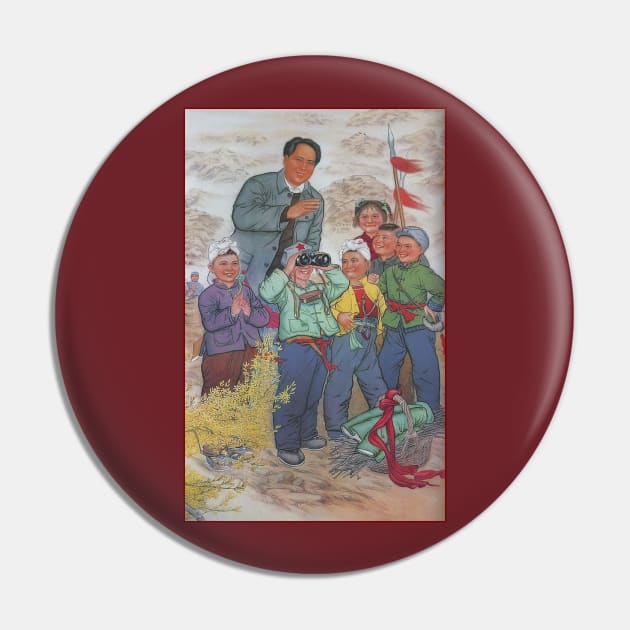 Mao and children Pin by pocketlama