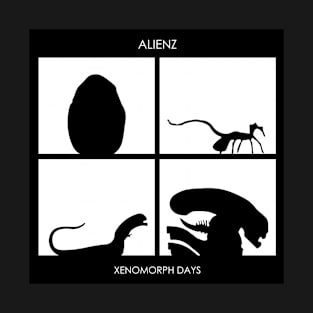 Xenomorph Days Gorlliaz Album Alien T-Shirt