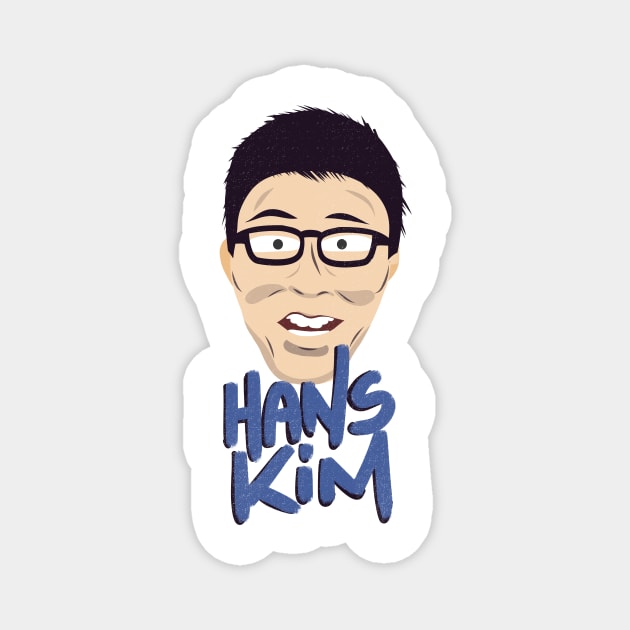 If Comedian Hans Kim Was a South Park Character Magnet by Ina