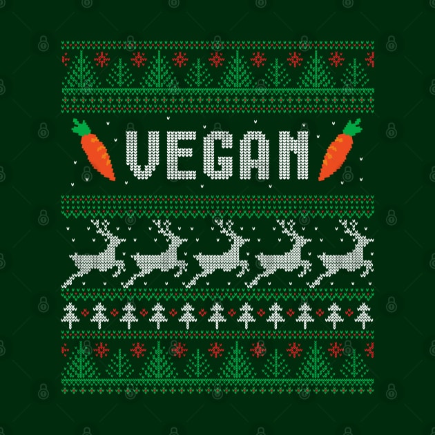 Vegan Ugly Christmas Sweater by Cult of Seitan