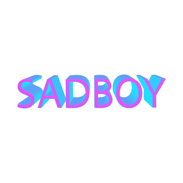 SAD BOY Vaporwave by fearonfear