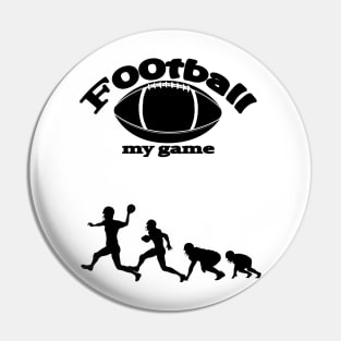 football my game.american football .usa Pin